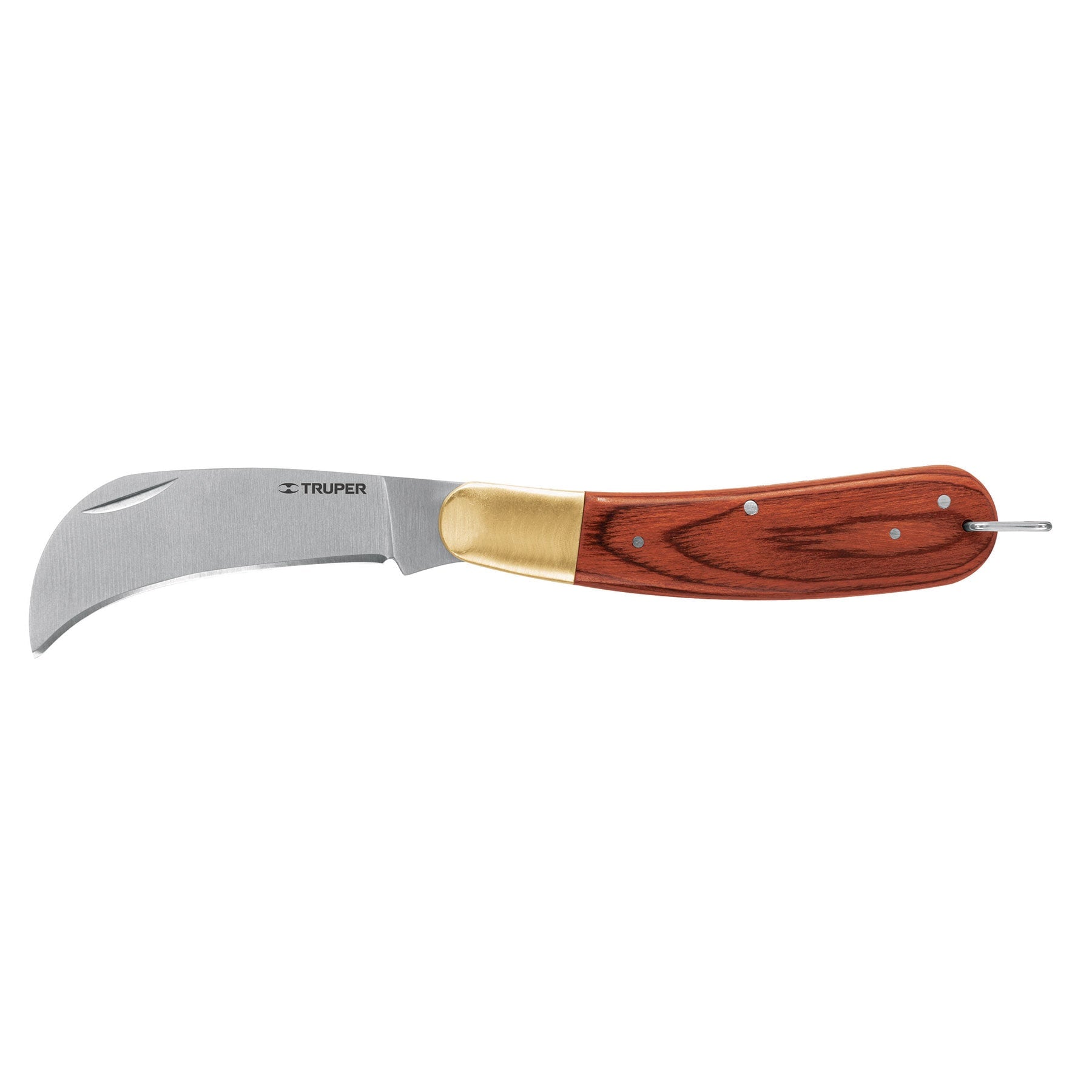 Pocket Knife Curved Blade Electrician-Docking  Truper