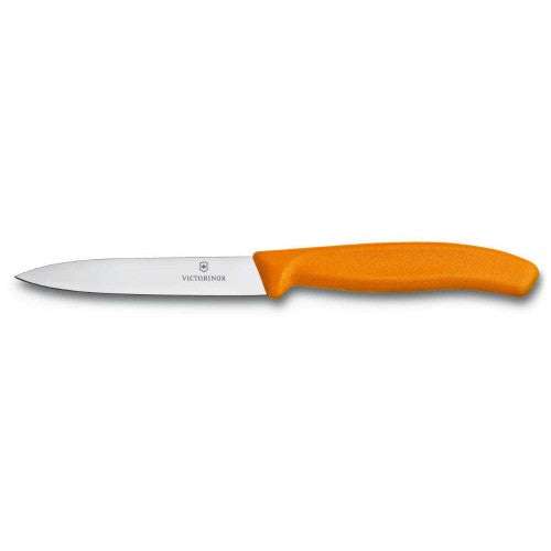 Vegetable Knife 6.7706 - 10cm Orange Handle  Victorinox