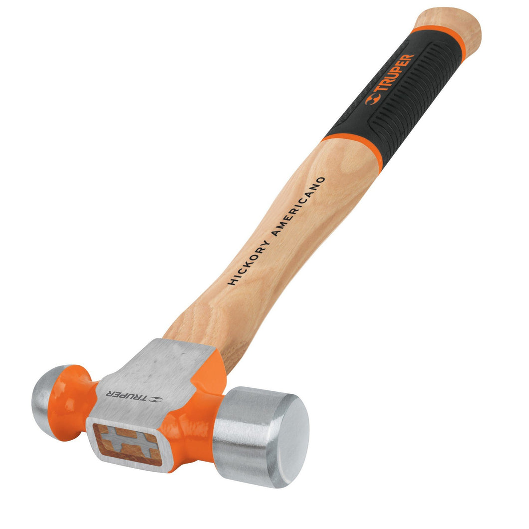Engineers Ball Pein Hammer 1lb with Hickory Handle Truper