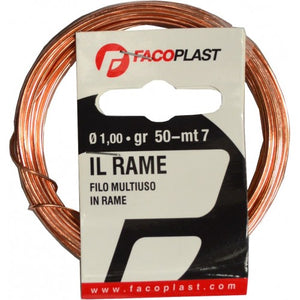 Binding Wire - Copper 50gm (7m) 1.0mm Faco Plast