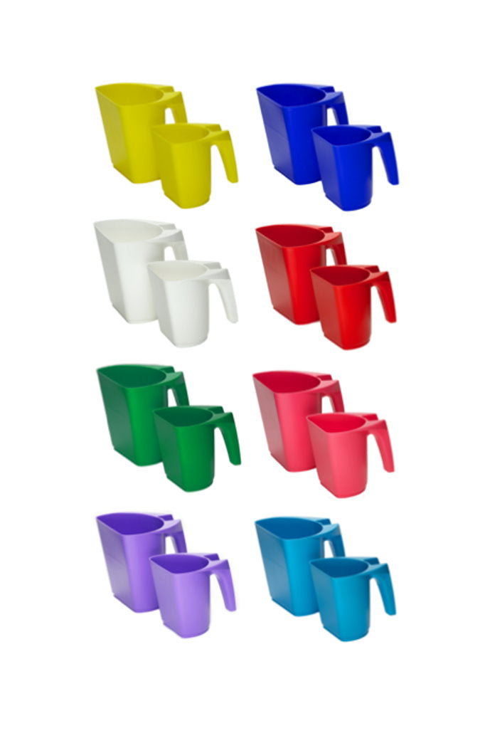 Plastic Grain Scoop Mixed Colours 1 kg AgBoss