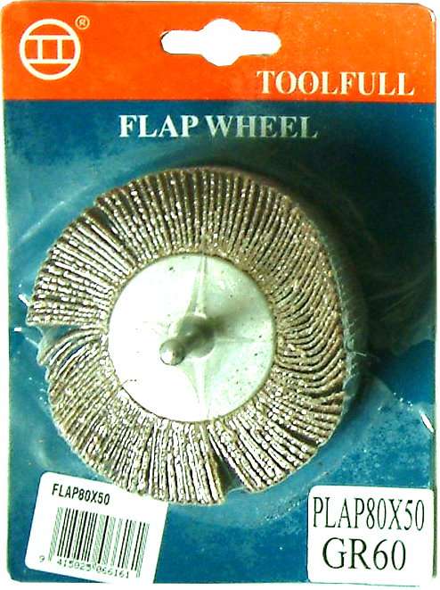 Sanding Flap Wheel with 6mm Shank 50mm x 35mm Xcel