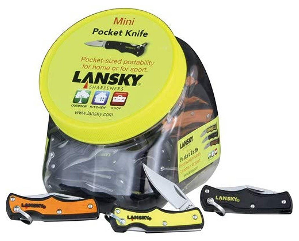 Pocket Knives Stainless Blade Lockback 40pce Display Tub Lansky