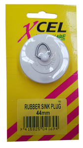 Rubber Plug 44mm Carded Xcel