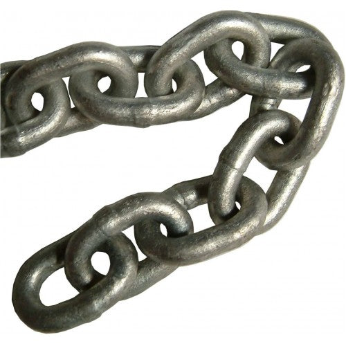Tested Chain Short Link Galvanised (58M=53Kg) 6mm PWB