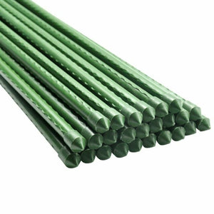 Garden Stake - Green Plastic Covered 20mm x 2.4m (Pack of 10) Xcel