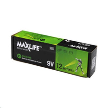 Load image into Gallery viewer, Batteries Alkaline - 9V 12-Pack Max-Life