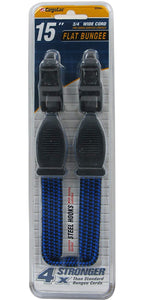 Flat Bungee Cords - Blue #32434 375mm Cargoloc