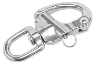 Snap Shackle with Swivel Stainless Steel #S2482 22mm x 128mm
