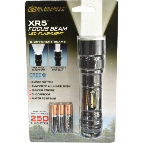 Focus Beam XR5 LED Flashlite 250 Lumens #34545 Element