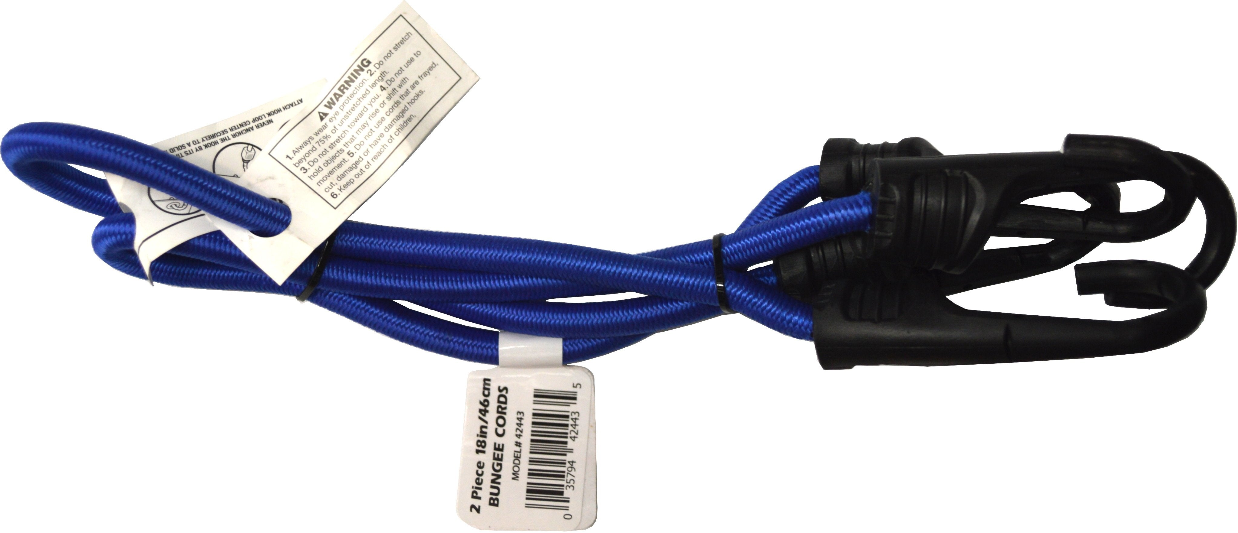 Bungee Cords 2-Pack - Blue #42443 450mm Cargoloc