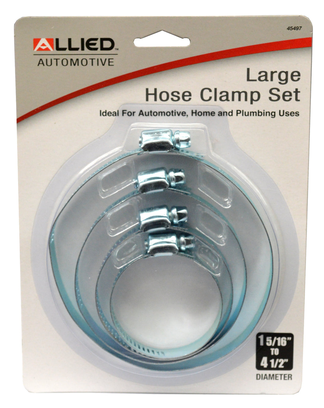 Hose Clip Set 4-pce #45497 Allied