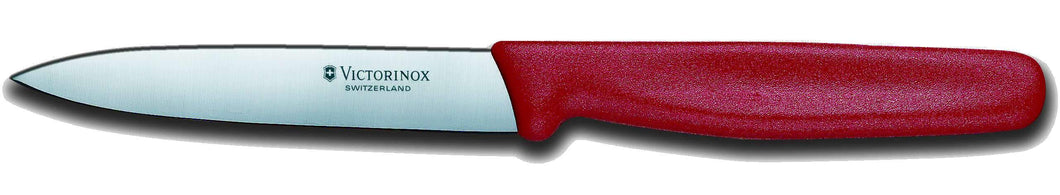Vegetable Knife 5.0701 - 10cm Red Handle Victorinox