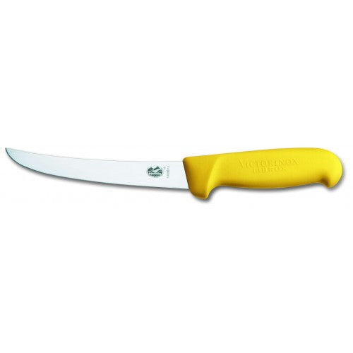 Boning Knife 5.6508.15cm Curved Blade Yellow Handle  Victorinox