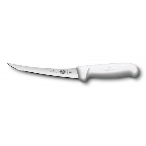 Boning Knife 5.6607.15cm Curved Blade White Handle  Victorinox