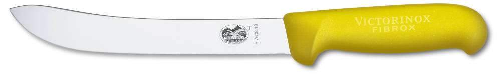 Butcher Knife 5.7608.18cm Yellow Handle  Victorinox