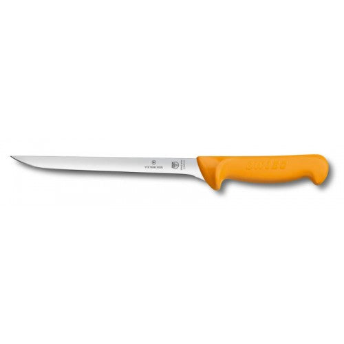 Filleting Knife 5.8450.20cm Flexible Yellow Handle - Swibo