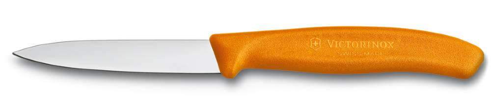 Paring Knife 6.7606 - 8cm Orange Handle  Victorinox