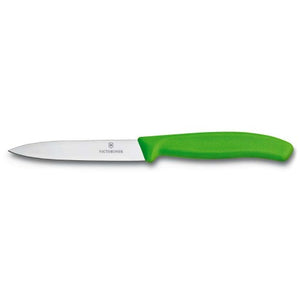 Vegetable Knife 6.7706 - 10cm Green Handle  Victorinox