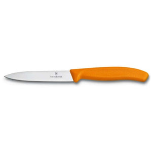 Vegetable Knife 6.7706 - 10cm Orange Handle  Victorinox