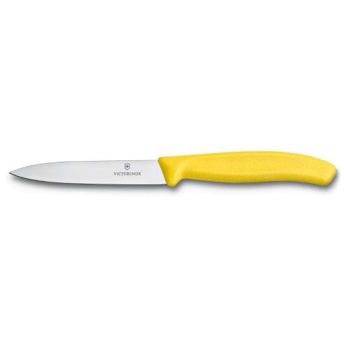 Vegetable Knife 6.7706 - 10cm Yellow Handle  Victorinox