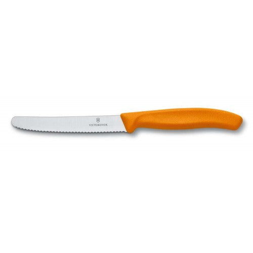 Tomato & Sausage Knife 6.7836 - 11cm Orange Handle  Victorinox