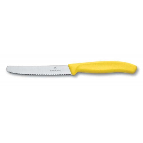 Tomato & Sausage Knife 6.7836 - 11cm Yellow Handle  Victorinox