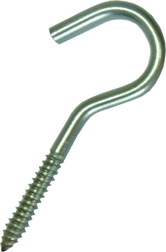 Screw Hook - Stainless Steel #803SS 4-1/8 inch Hindley