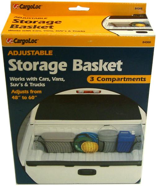 Vehicle Adjustable Storage Basket 48