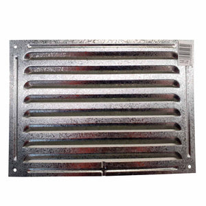 House Vent - Galvanised 8-Vent 300mm x 200mm