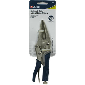 Lock Grip Pliers - Long Nose #90542 150mm Allied