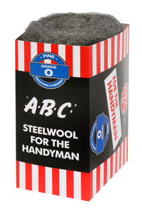 Steel Wool ABC Brand - Handyman Pack Grade # 0 Fine