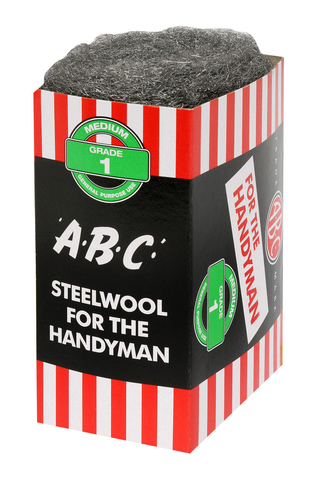 Steel Wool ABC Brand - Handyman Pack Grade # 1 Medium