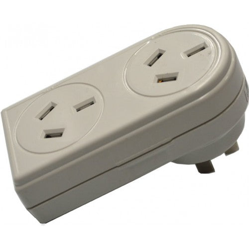 Double Adaptor - Vertical 10A Xlectric