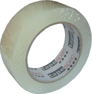 Plastic All Weather Tape - Clear 36mm x 25m Tapespec
