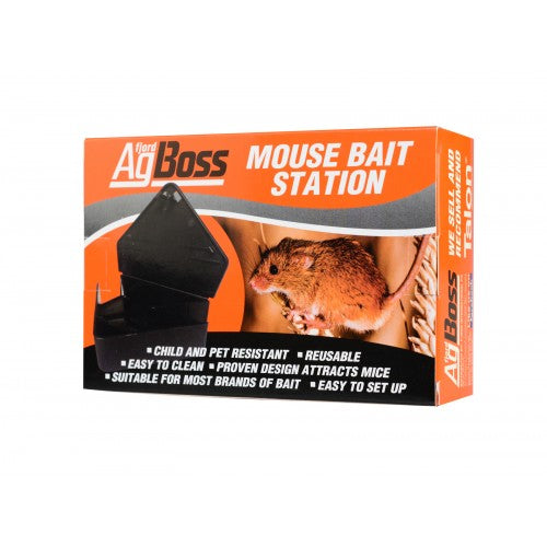 Mouse Bait Station - Corner Type  Ag Boss