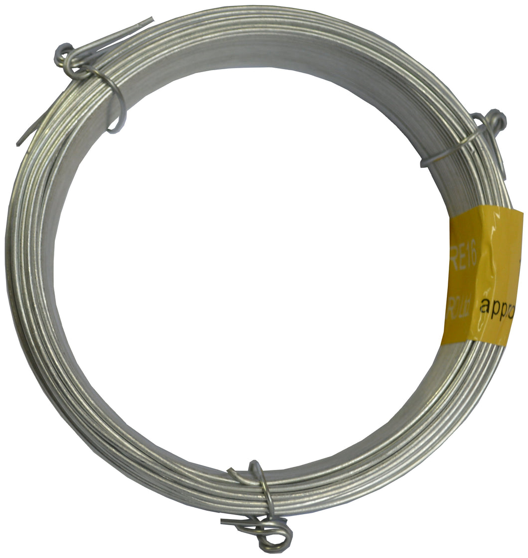 Binding Wire - Galvanised 500gm (32m) 1.6mm Yellow 16g Xcel