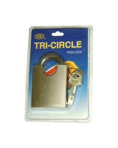 Padlock - Top Security Stainless Steel #BR501 50mm Tri-Circle