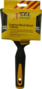 Paint Brush Exterior Block Brush 120mm Xcel