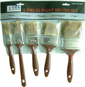 Paint Brush Set 5pce #PBS-5P  Xcel