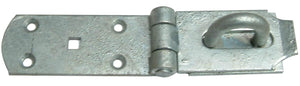 Hasp & Staple - Heavy Galvanised with Brass Pin 200mm Carded Xcel
