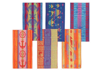 Beach Towel Single Cotton Jacquard 75 x 150cm