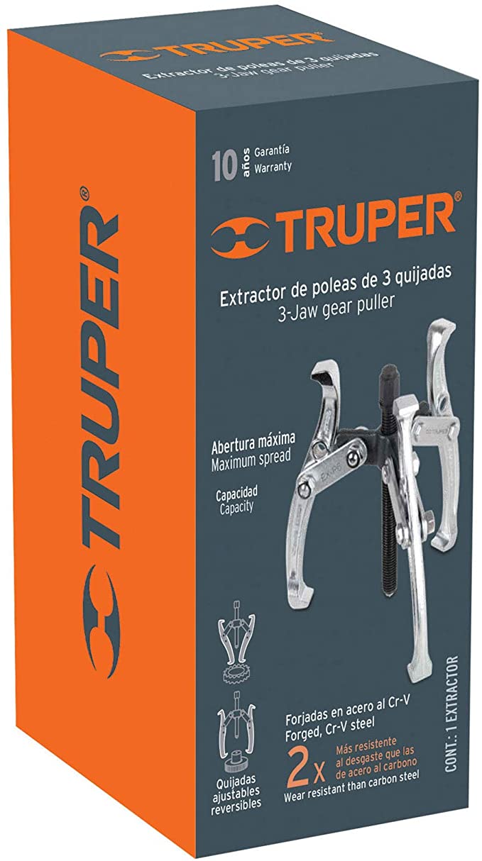 Gear Puller 3-Jaw 150mm Truper