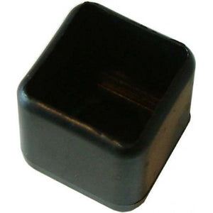 Plastic Chair Tips Square Type - Black 19mm