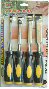Chisel Set with Plastic Handles 4-pce Xcel