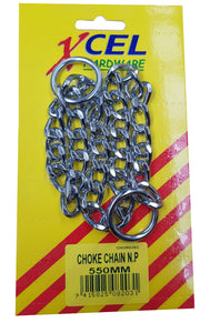 Choke Chain Nickel Plated 3.5mm x 550mm Carded Xcel