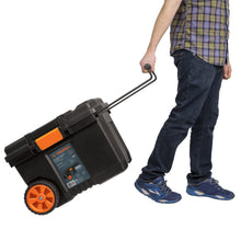 Load image into Gallery viewer, Tool Box Plastic/ABS with Wheels &amp; Telescopic Handle 585mm Truper