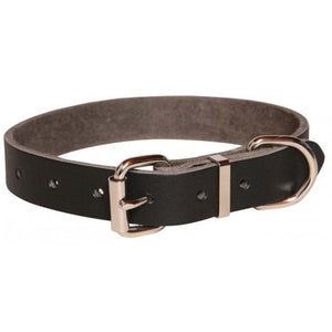 Dog Collar - Plain Leather 20mm Taurus