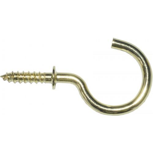 Cup Hooks - Round PB 30-pce 40mm
