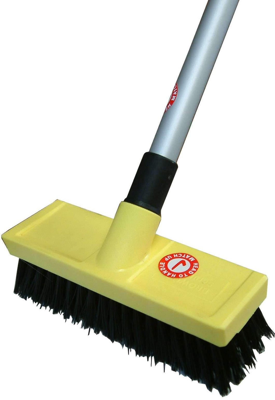 Scrub Brush With Handle #PFS8  Browns